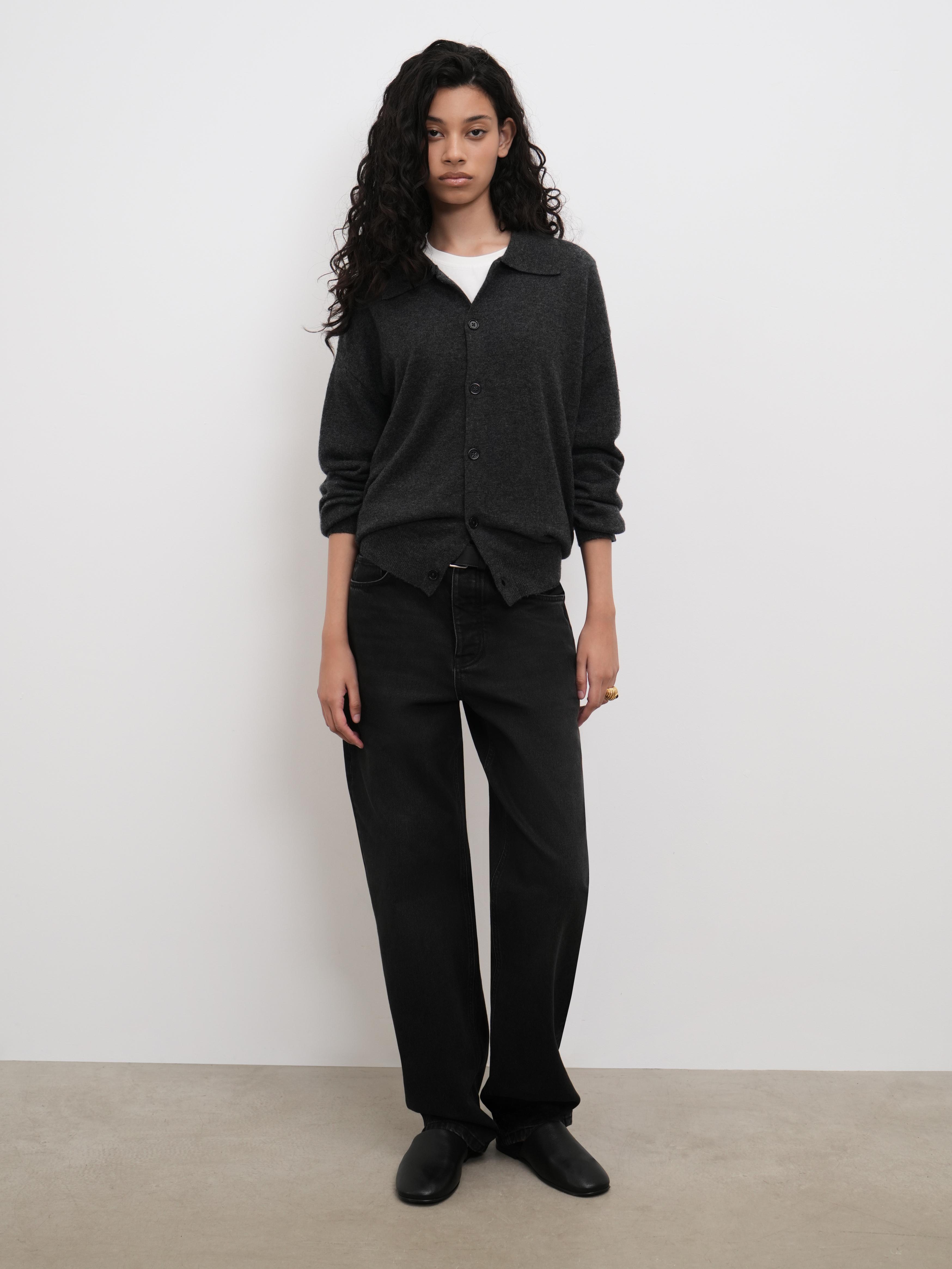 Кардиган Сashmere Cardigan Dark Grey - фото 2