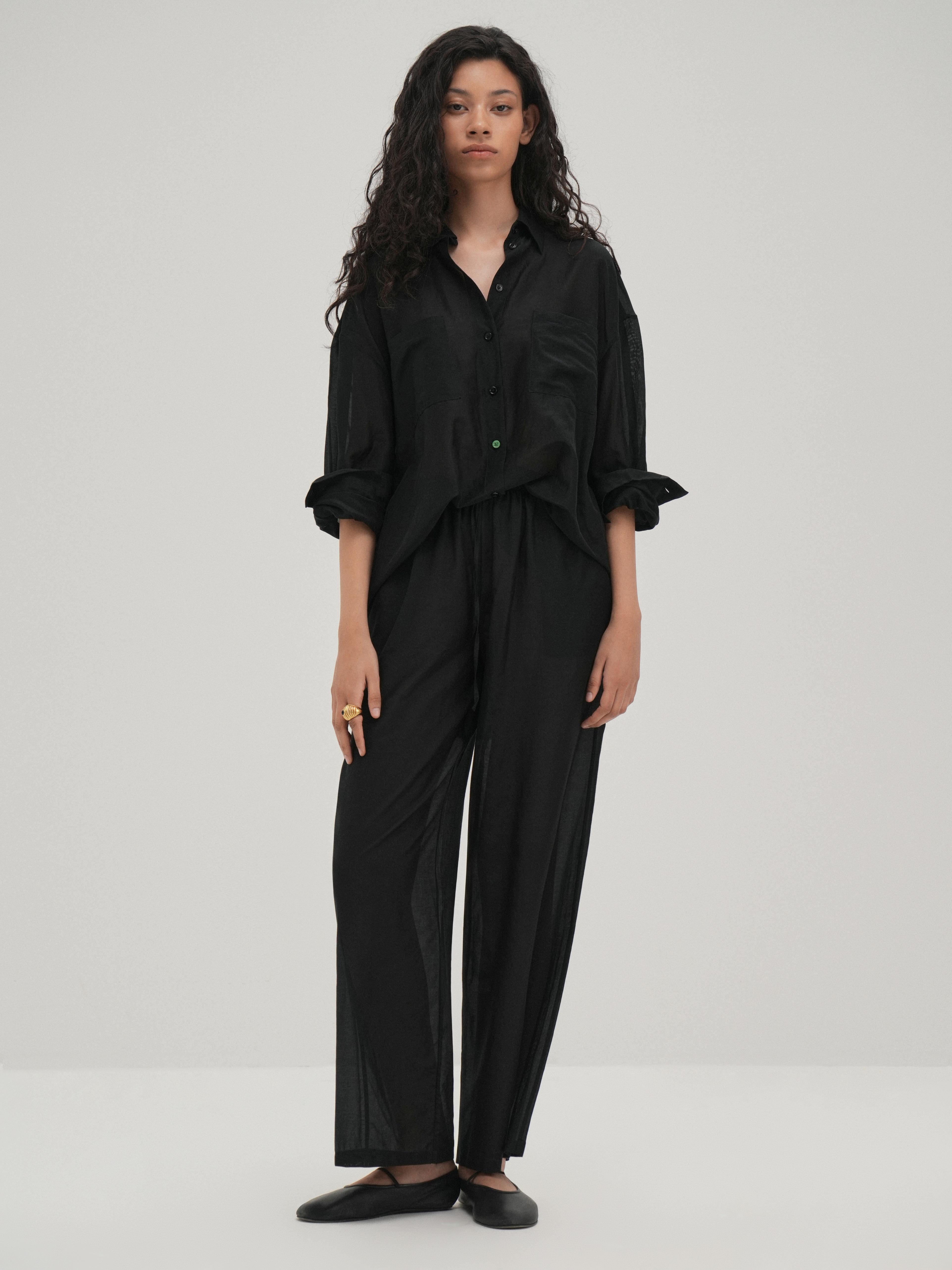 Брюки Non-Humble Silk Pants 01 - фото 2