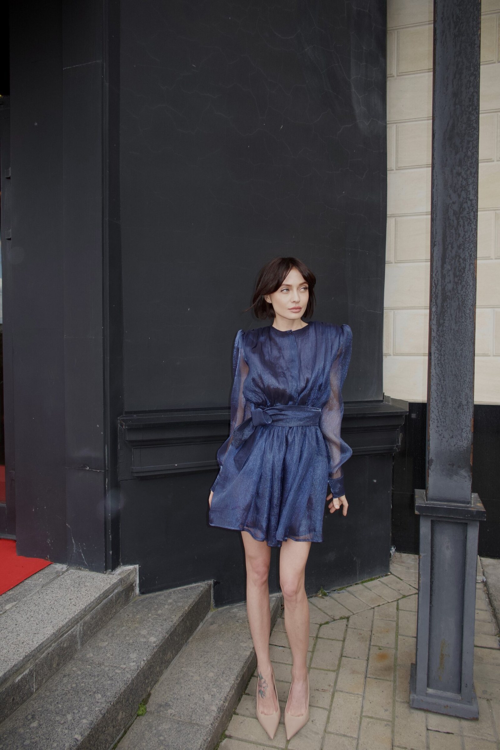 Ocean organza dress - фото 6