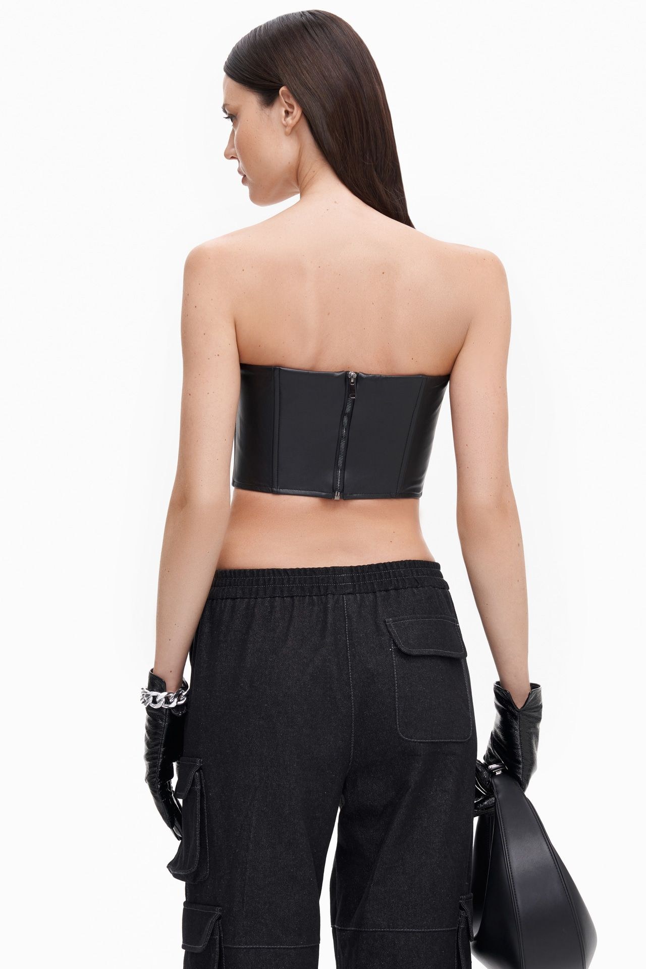 Корсет из экокожи TOPTOP - фото 2