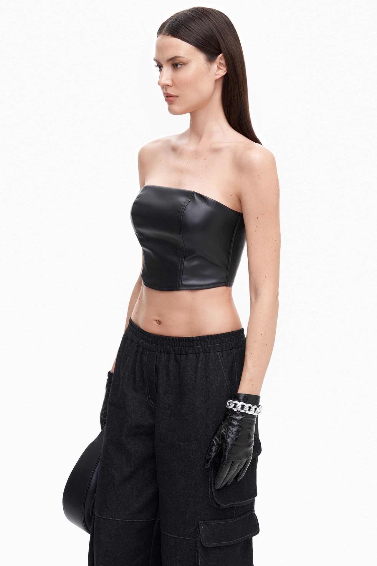 Корсет из экокожи TOPTOP - фото 5