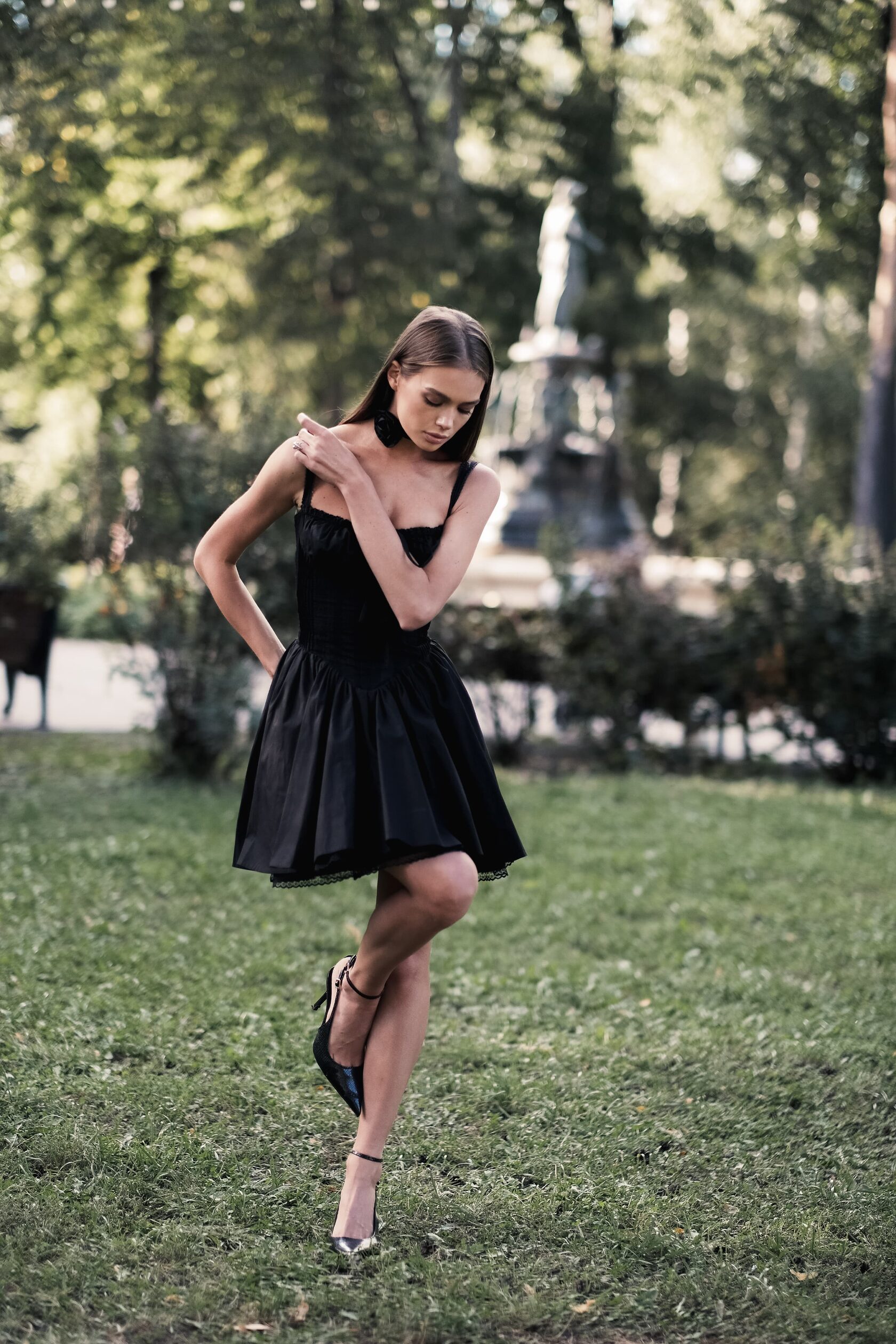 Платье чёрное - фото 2
