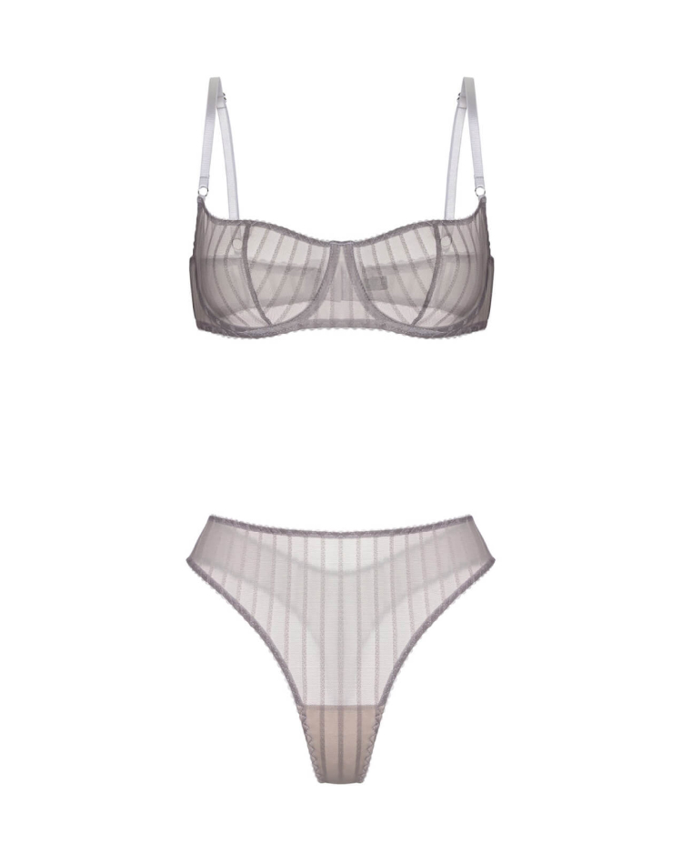 Комплект белья Passion Grey — Merci Lingerie