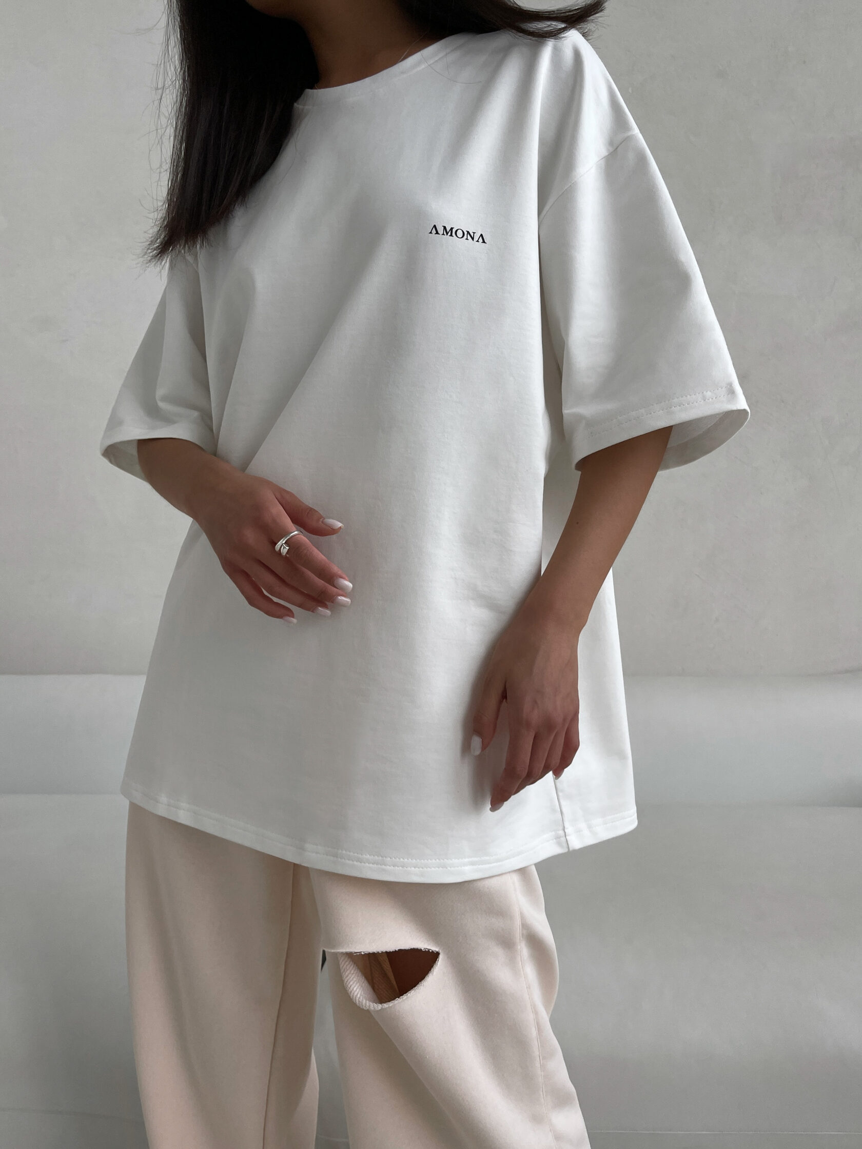 ФУТБОЛКА OVERSIZE AMONA — Amona
