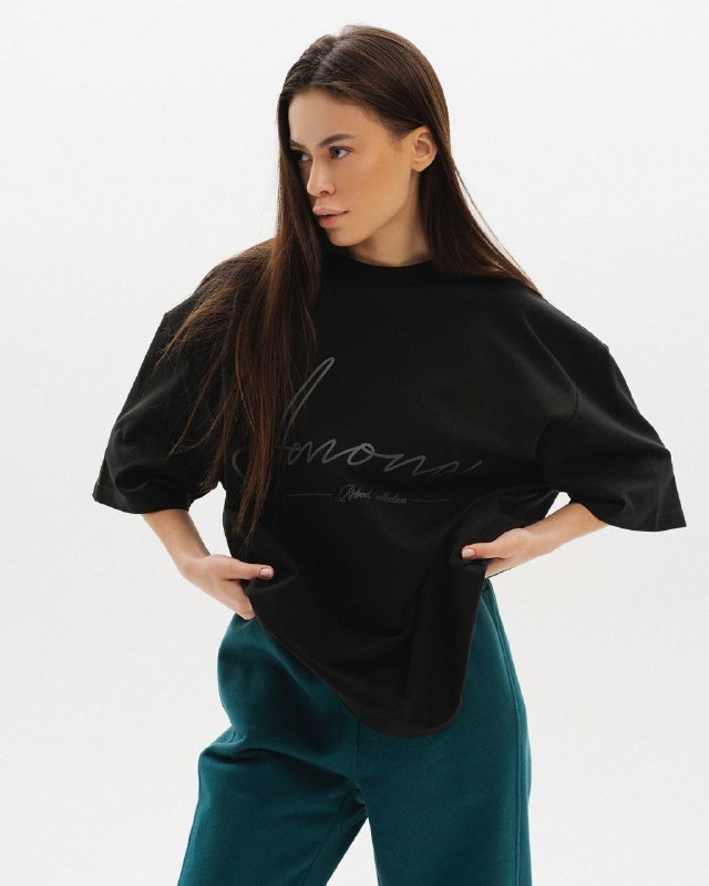ФУТБОЛКА AMONA BLACK — Amona