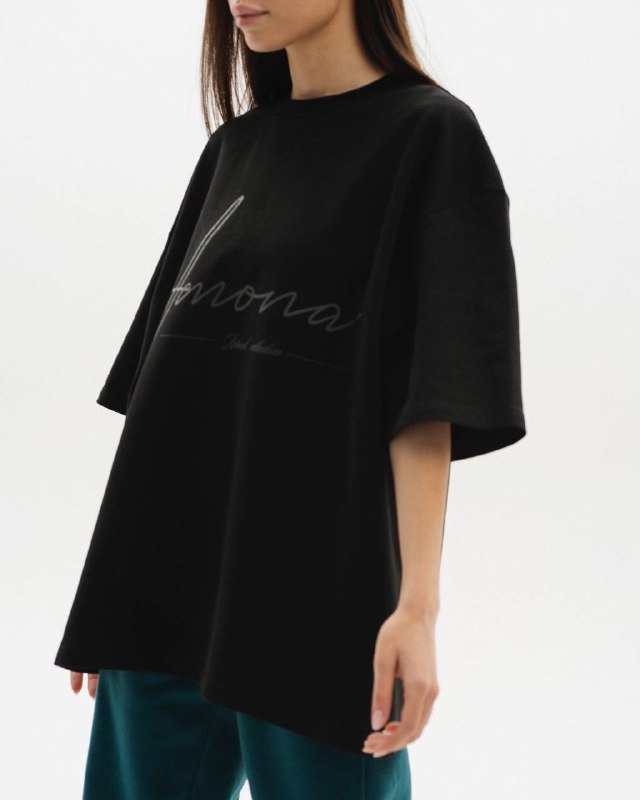 ФУТБОЛКА AMONA BLACK - фото 2