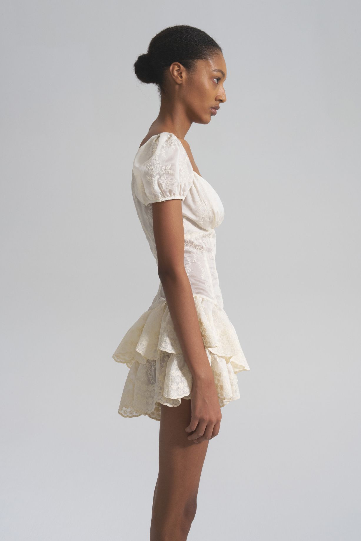 Yvette jumpsuit with openwork embroidery - фото 2