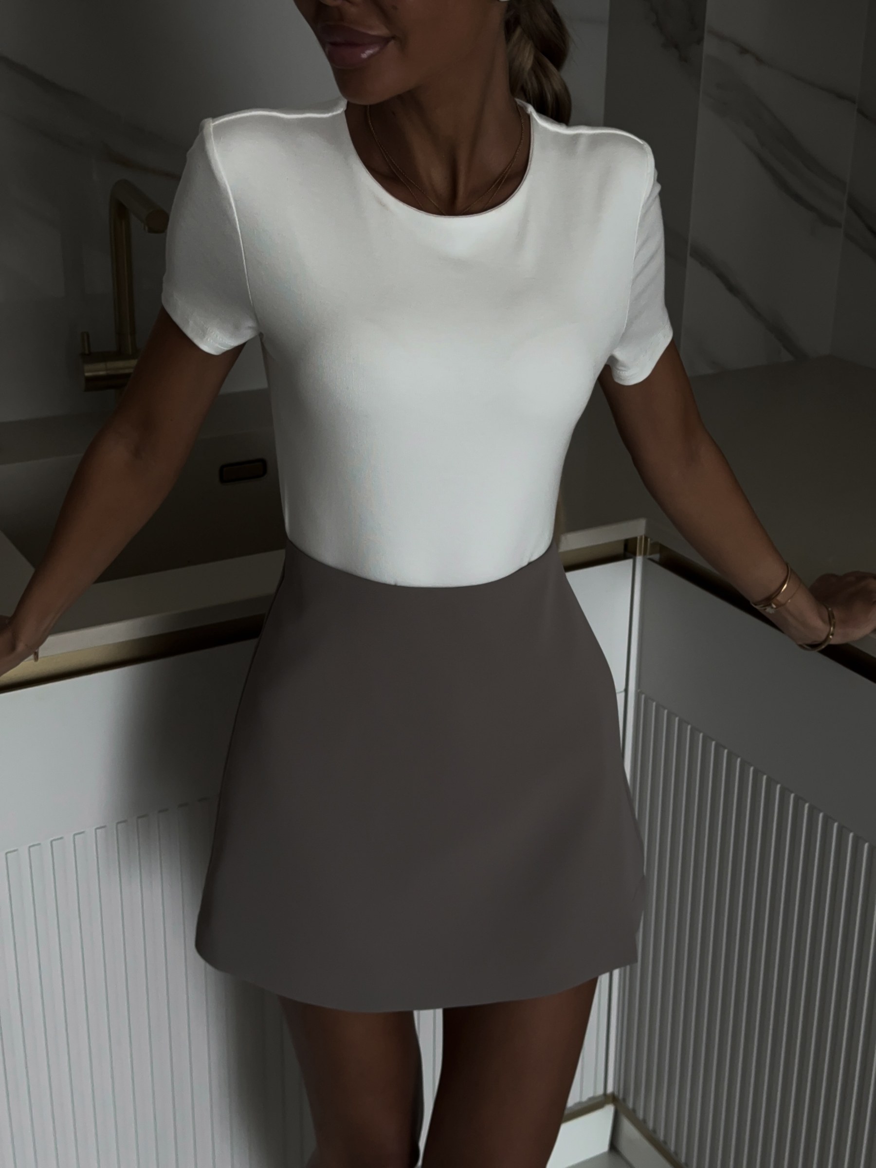Шорты-юбка мини на запах — Indress
