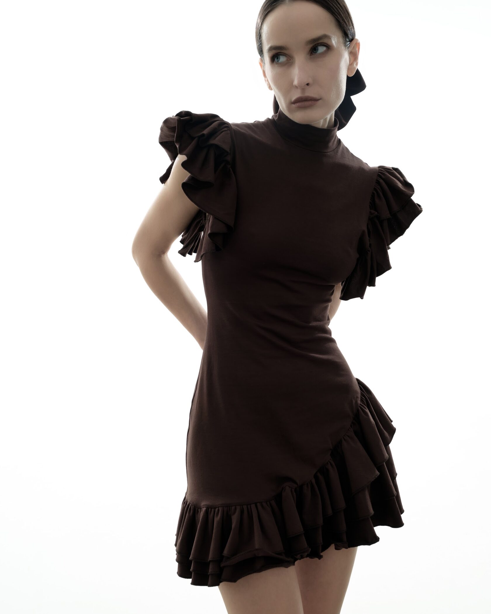 RUFFLE dress - фото 4