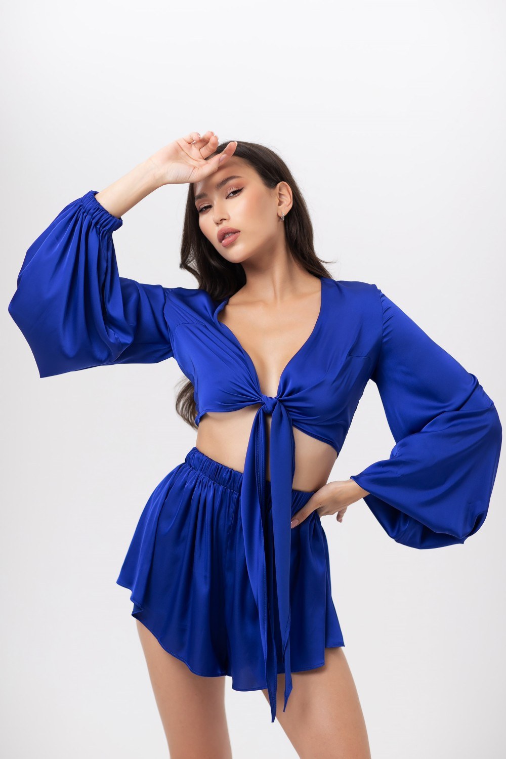 Платье-комбинация черное мини — DL Dress