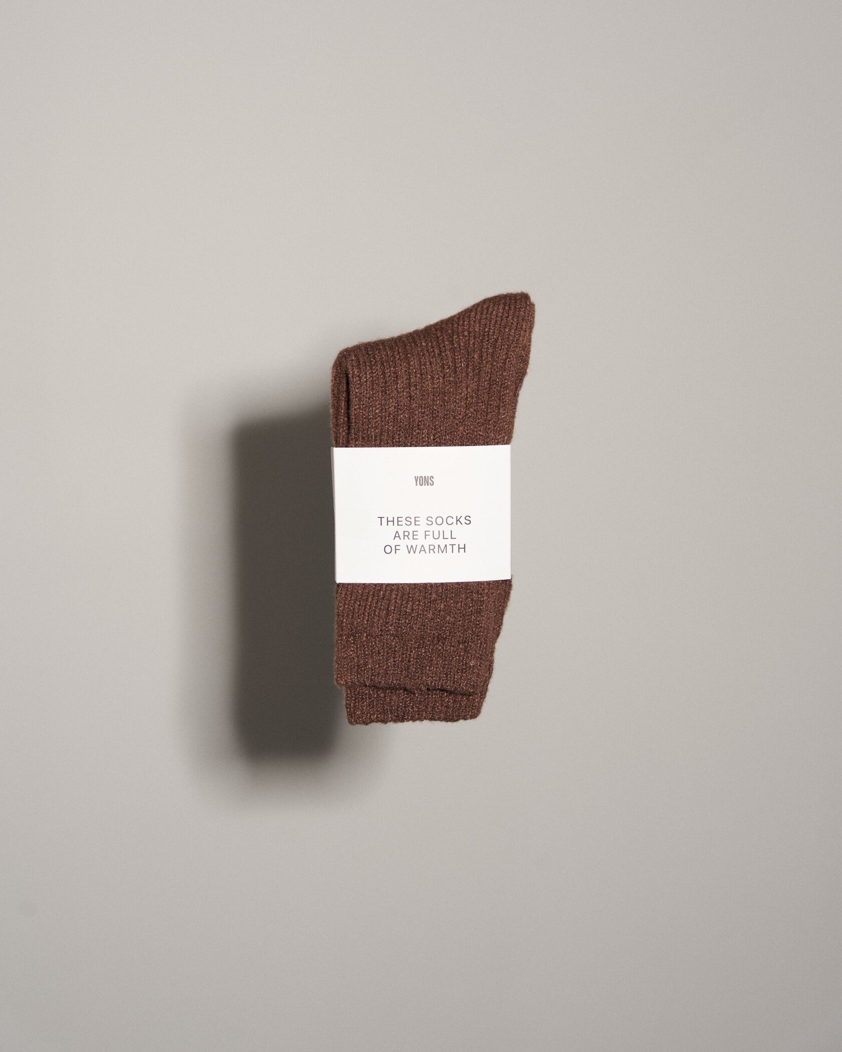 Носки GRANDPA'S SOCKS BROWN (ДЕДУШКИНЫ НОСКИ КОРИЧНЕВЫЕ) - Yons