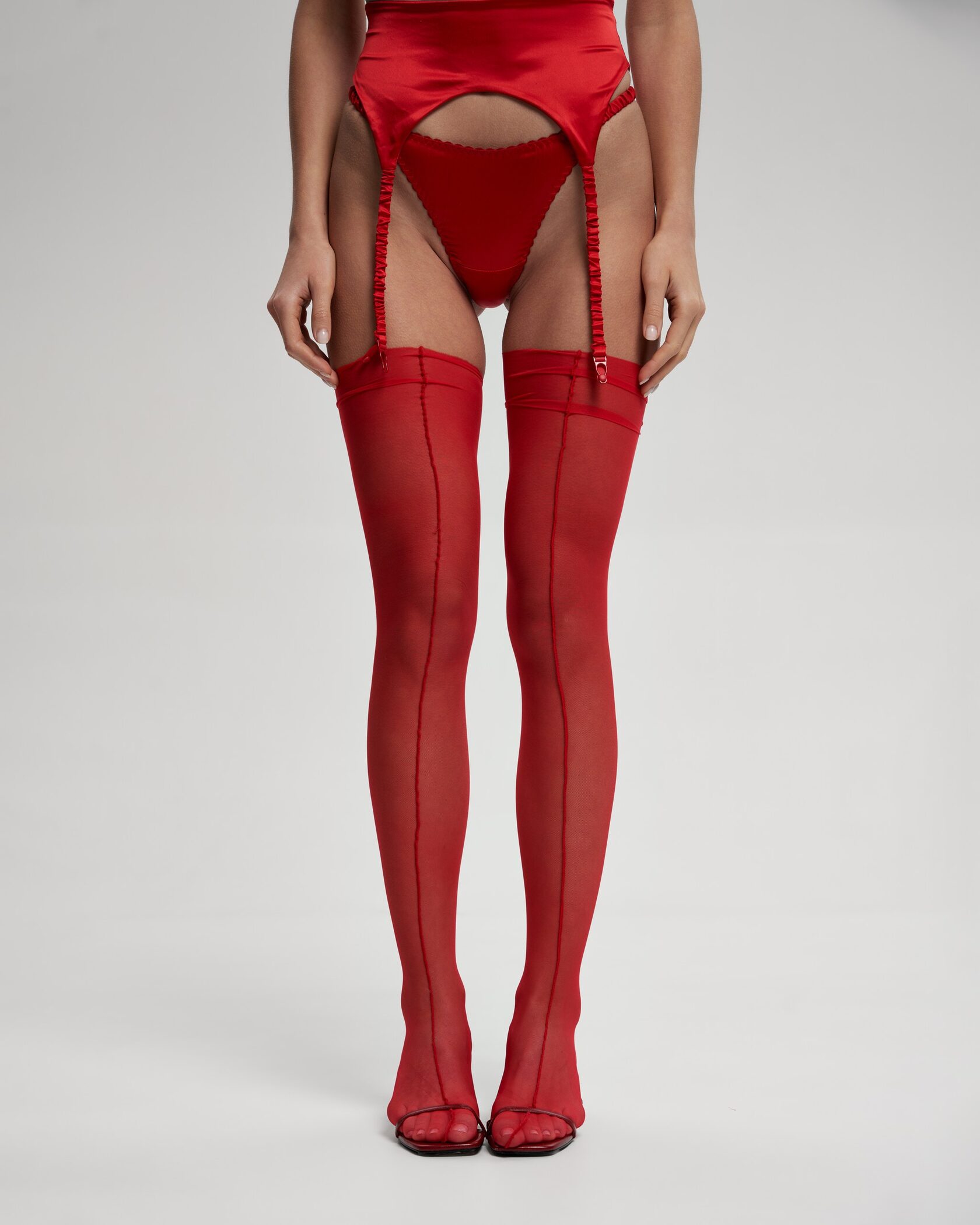 Чулки ELANTRA RED - Yons