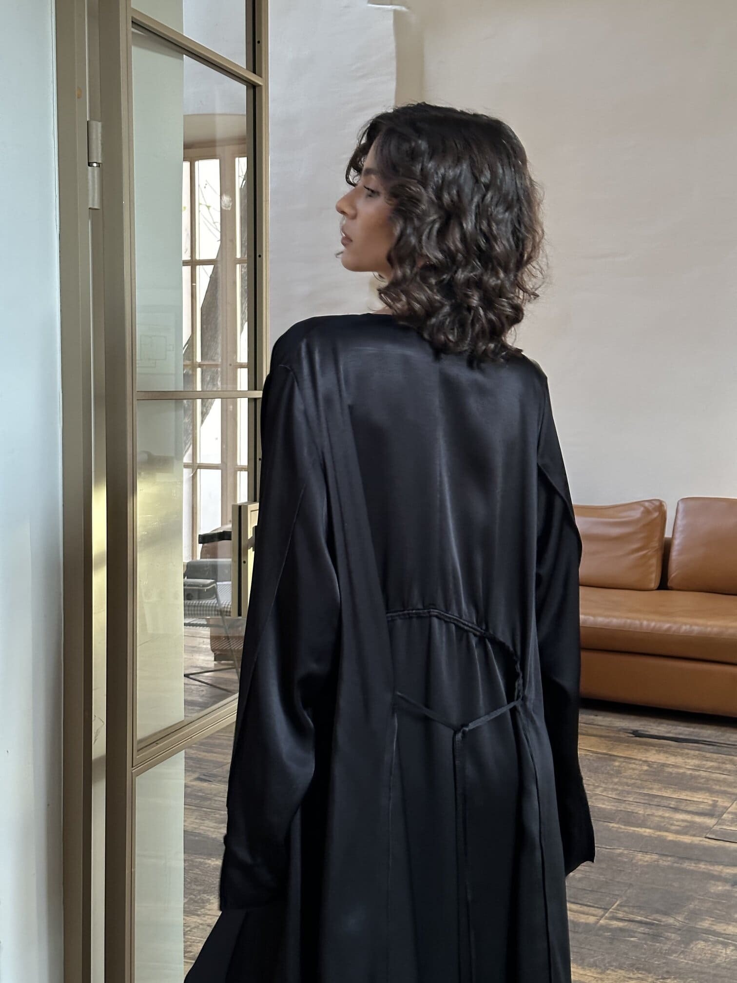 Накидка-абая MOROCCO, чёрный - фото 5