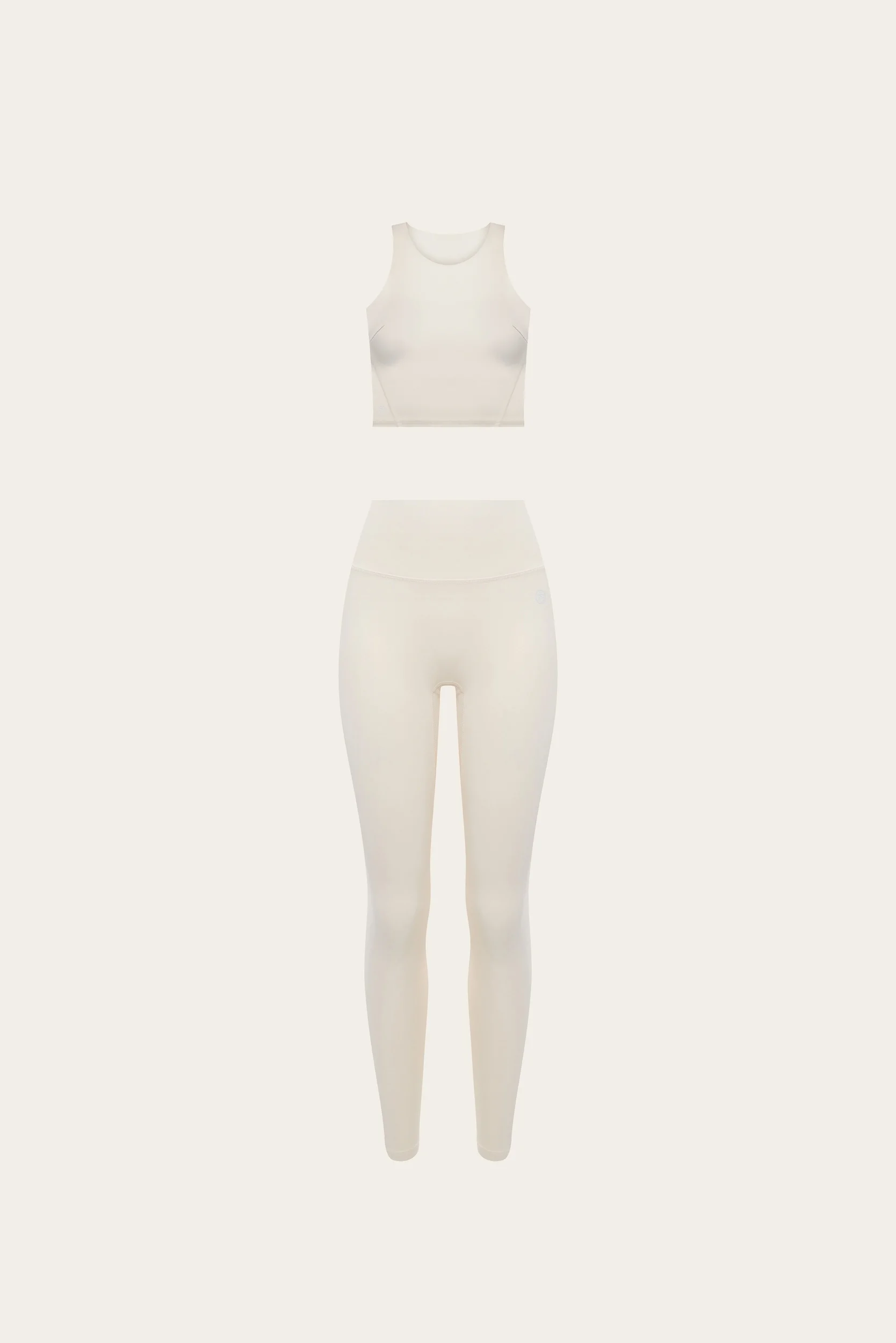 Леггинсы 01 Classic & Топ 02 Racer Antique White — GoBuns