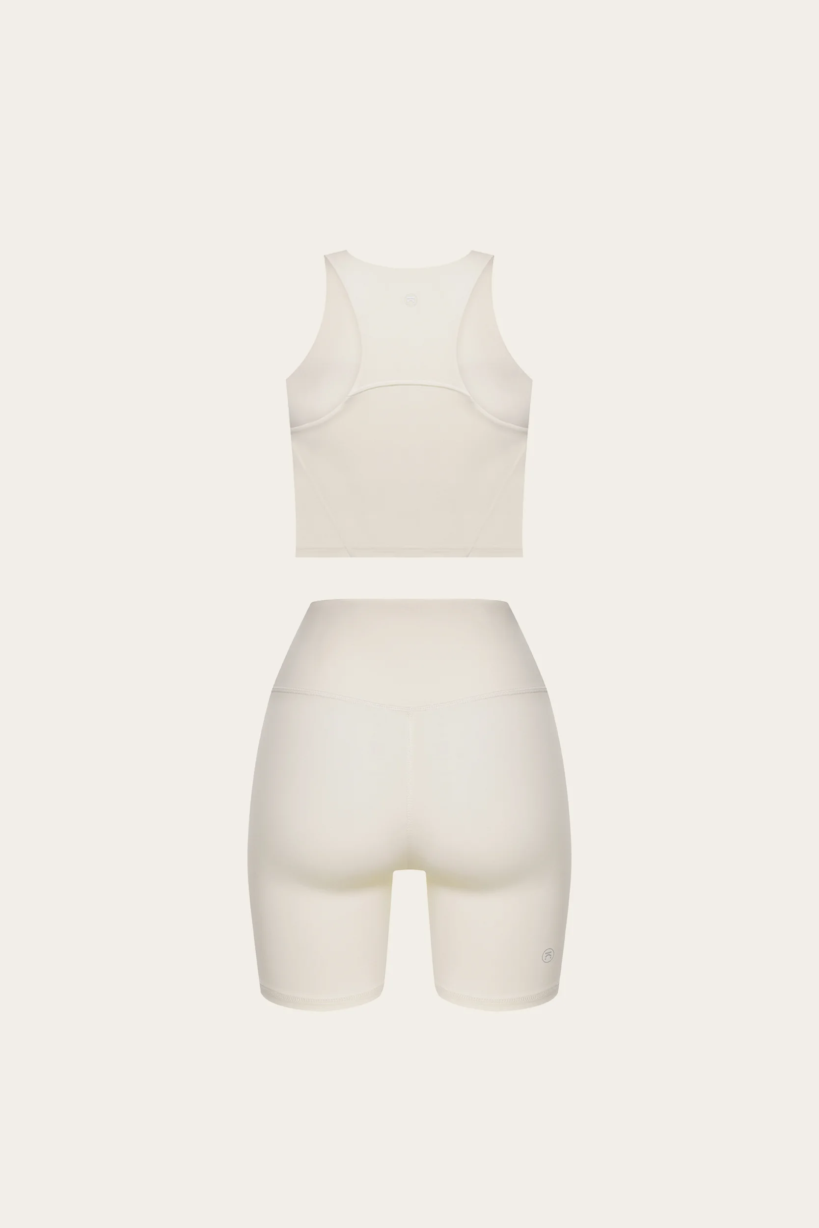 Шорты 01 Classic & Топ 02 Racer Antique White - фото 2