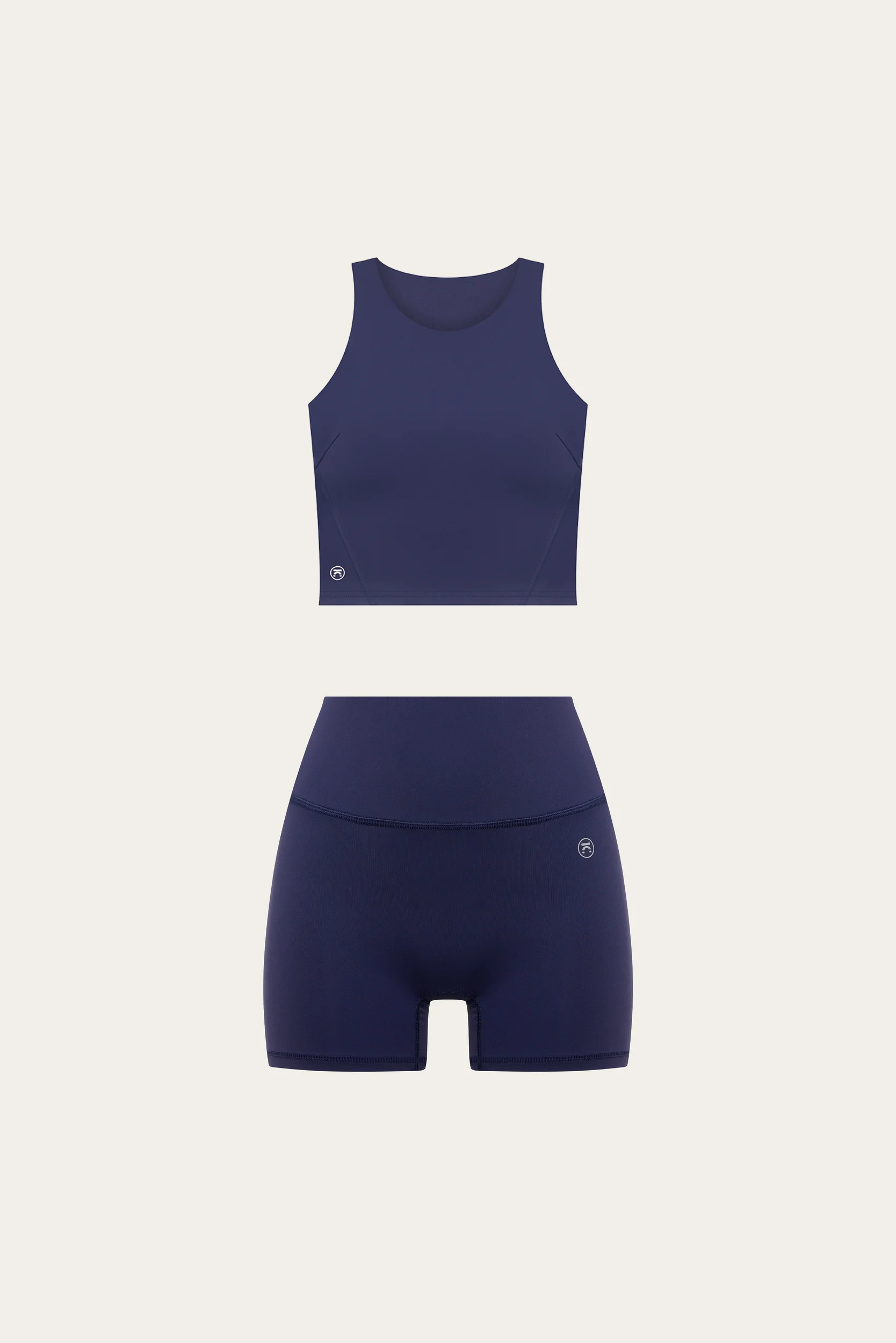 Топ 02 Racer & Шорты 01 Classic Cropped Eclipse — GoBuns