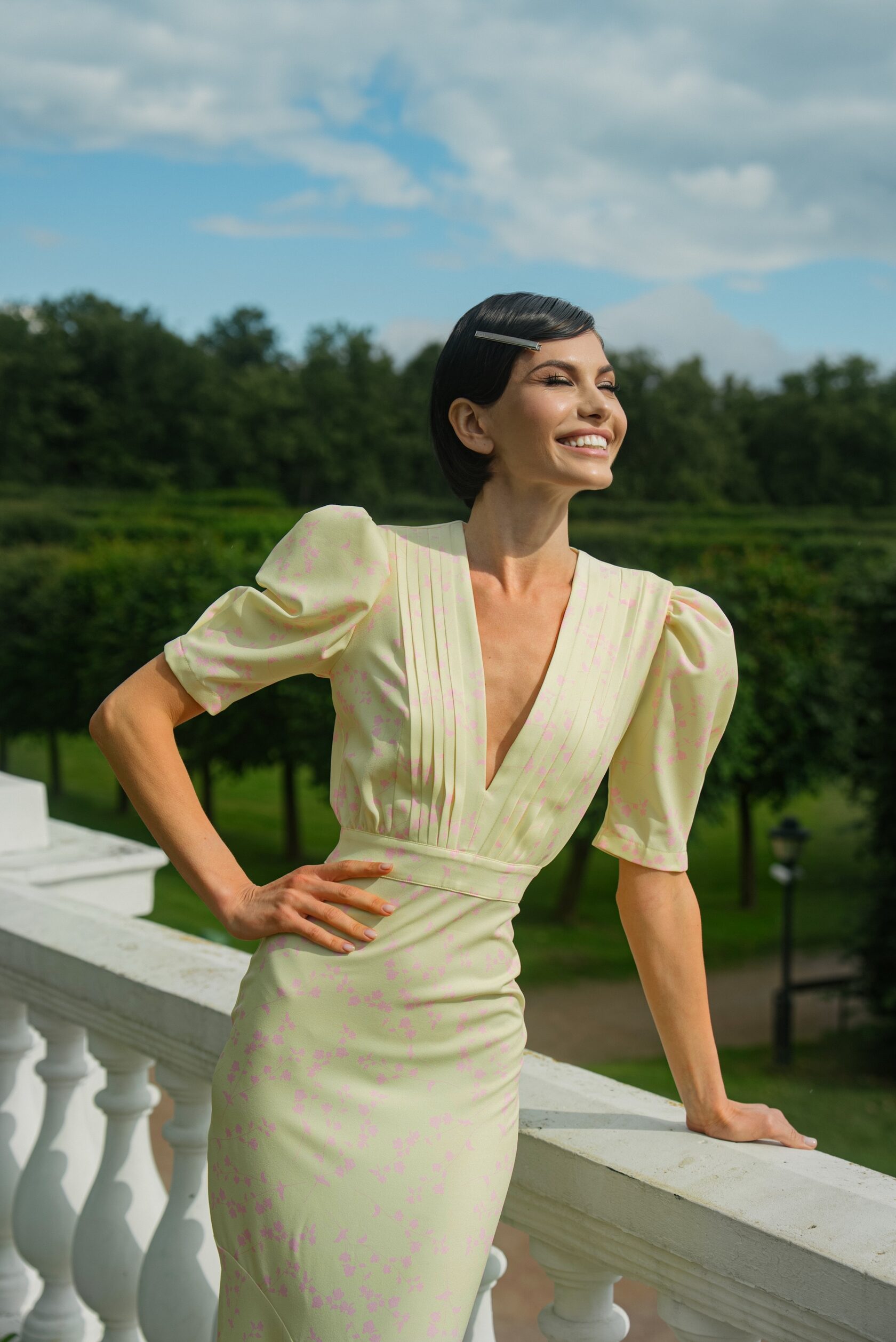 Платье "Прованс" желтое — Alani Couture