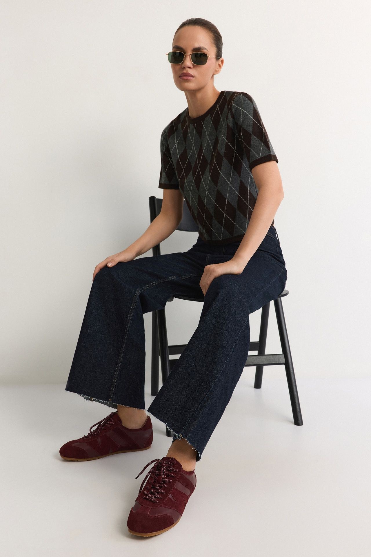 Кроссовки из натуральной кожи и замши Lera Nena - фото 6