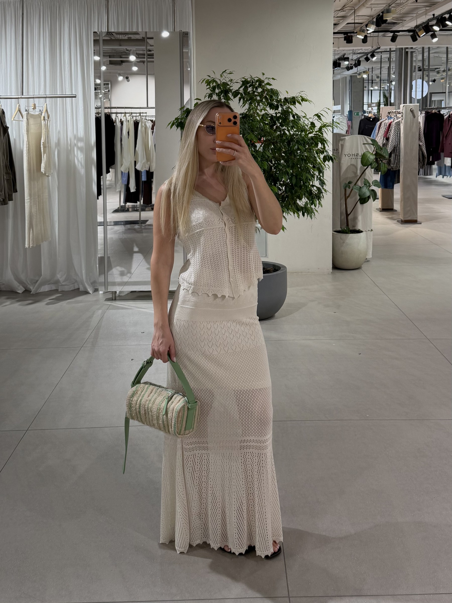 Трикотажный комплект из хлопка - фото 2