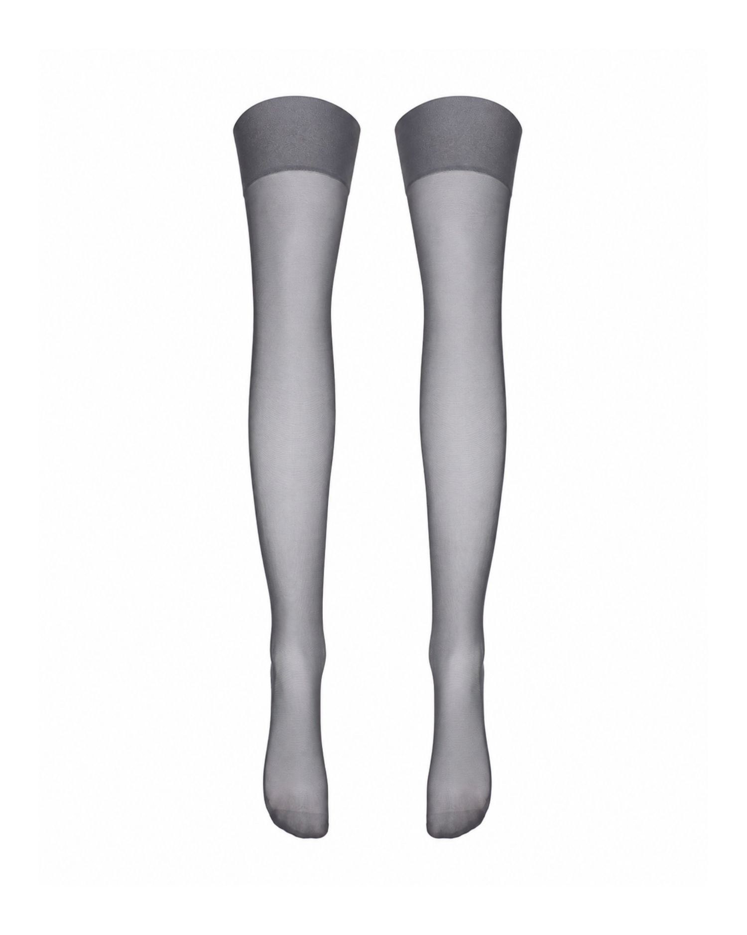 Чулки Classic Grey — Merci Lingerie