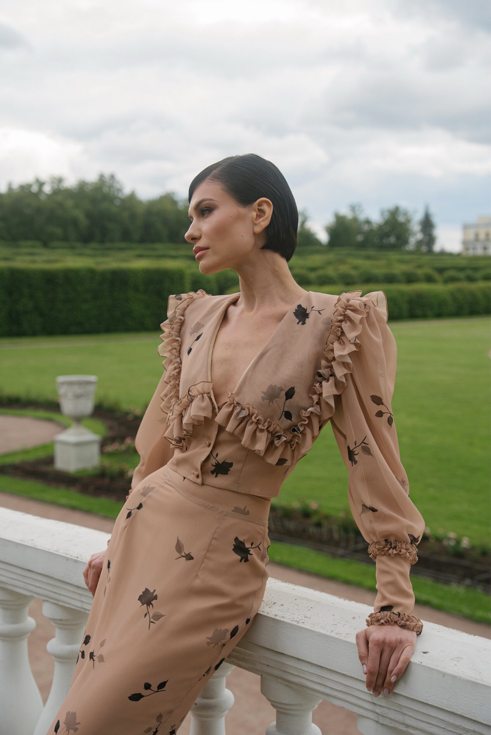 Комплект песочный “Вальс” — Alani Couture
