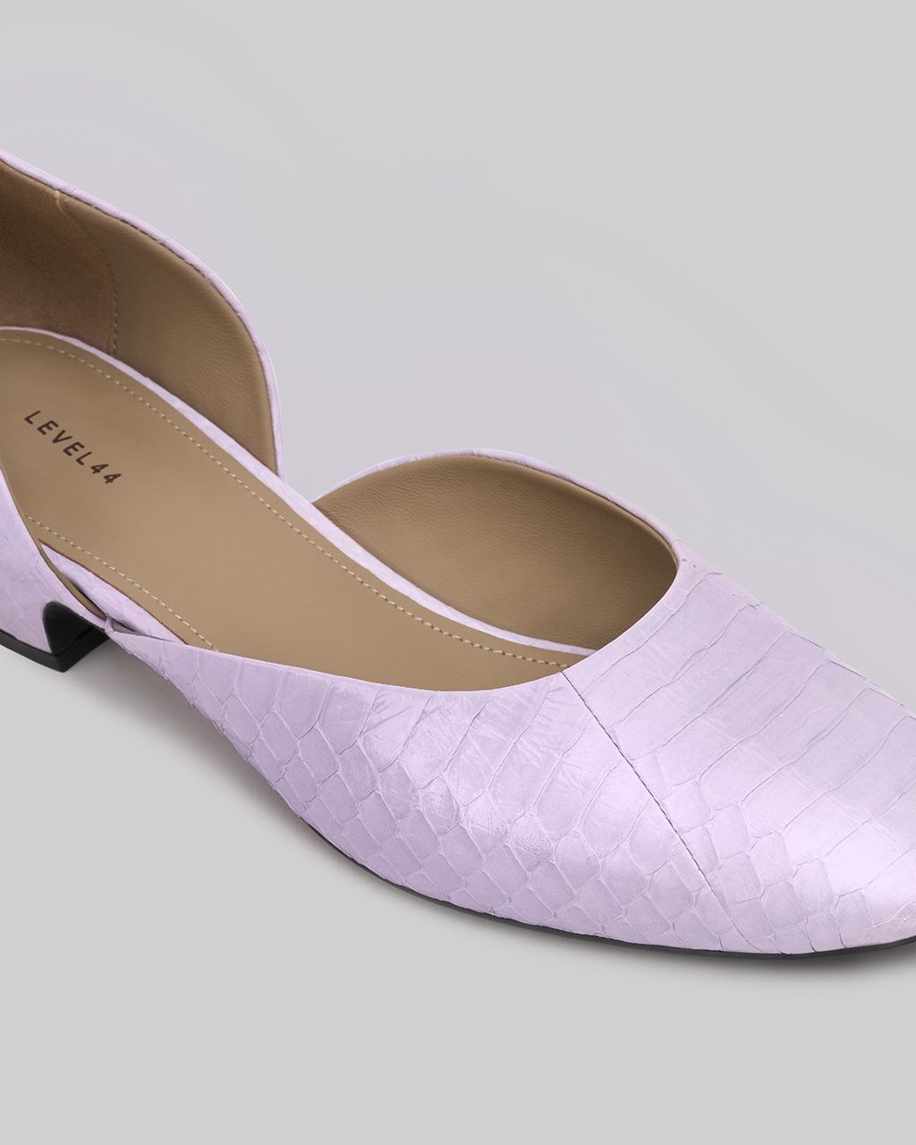 Lou python leather ballet flats - фото 3
