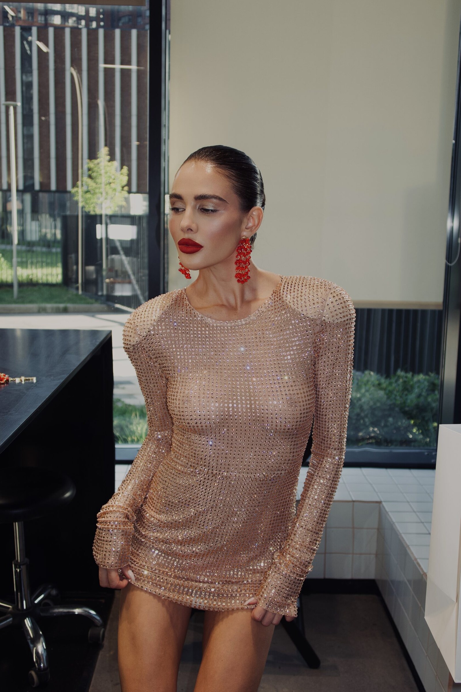 Golden dress — Annavol