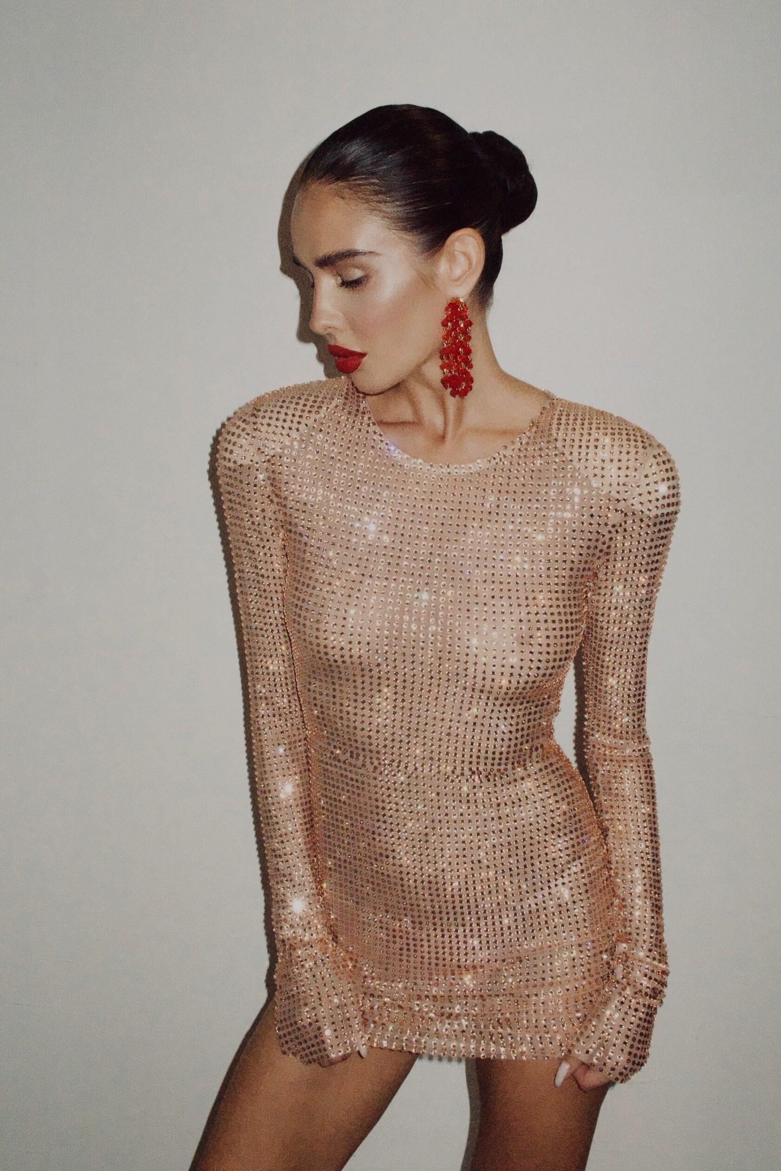 Golden dress - фото 3