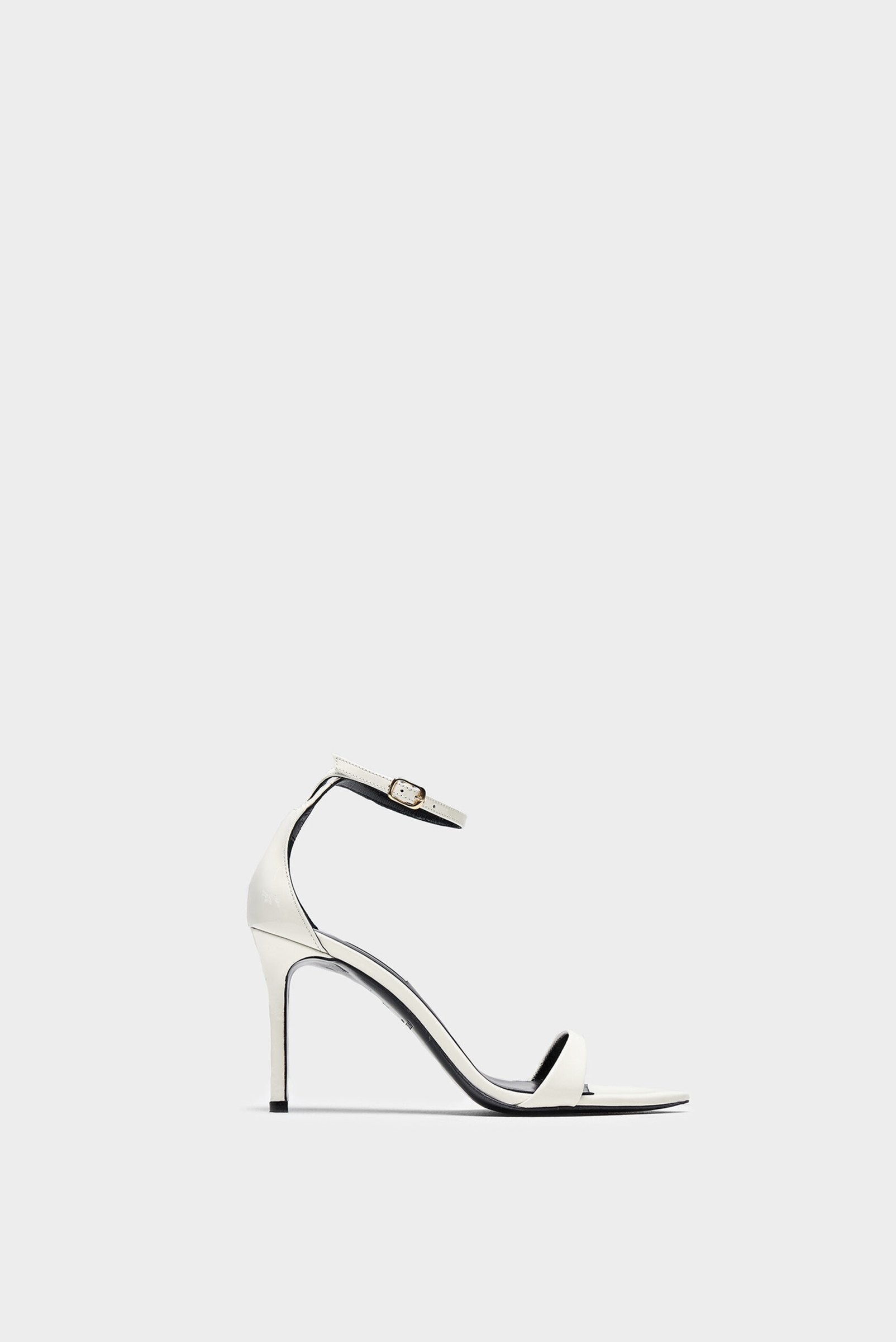 Босоножки МОНИКА 90 mm Бежевый лак — NIKIHEELS