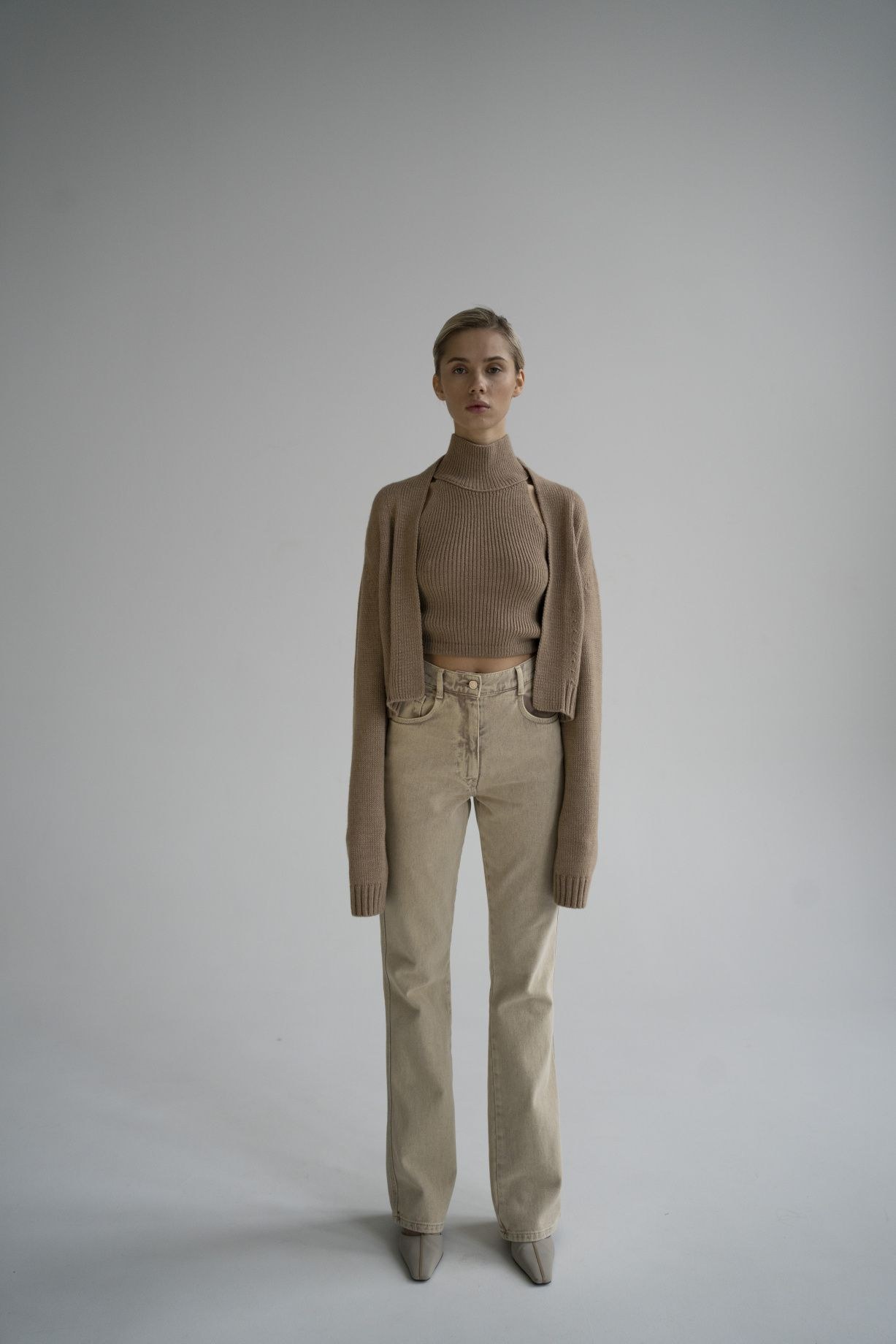 Cardigan knitted Australian merino wool - фото 3