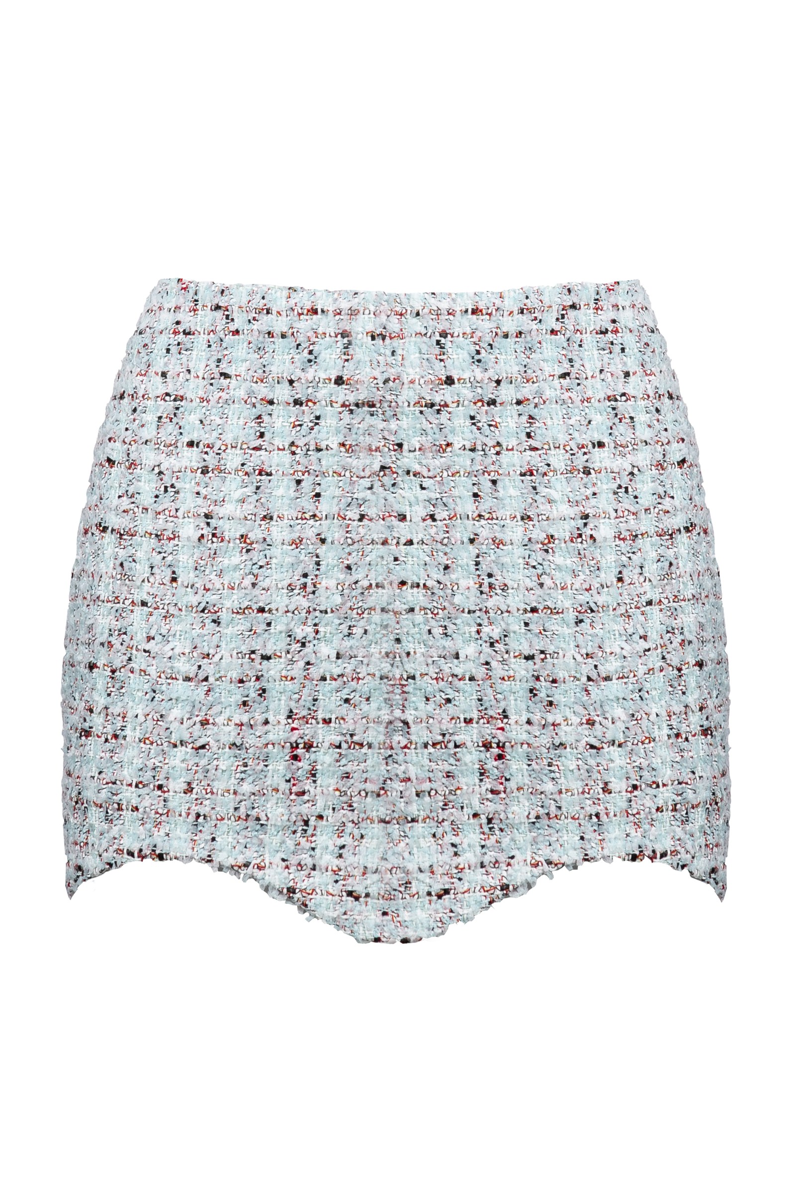 «Summer sparkle» Юбка мини с фигурным срезом — BCLB