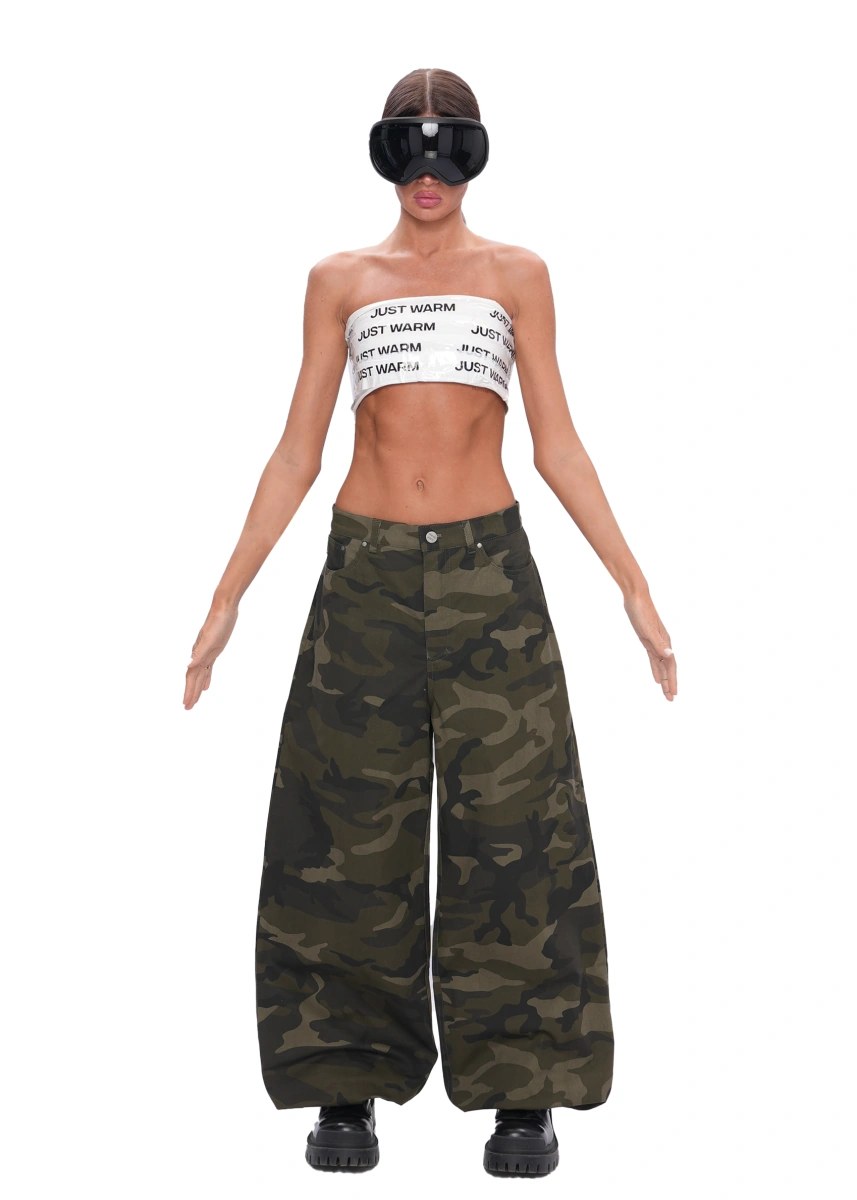 Джинсы MILITARY - khaki — Just Warm