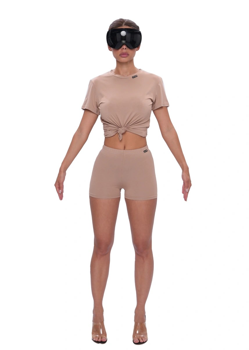 Футболка VISCOSE KNOT - bear — Just Warm