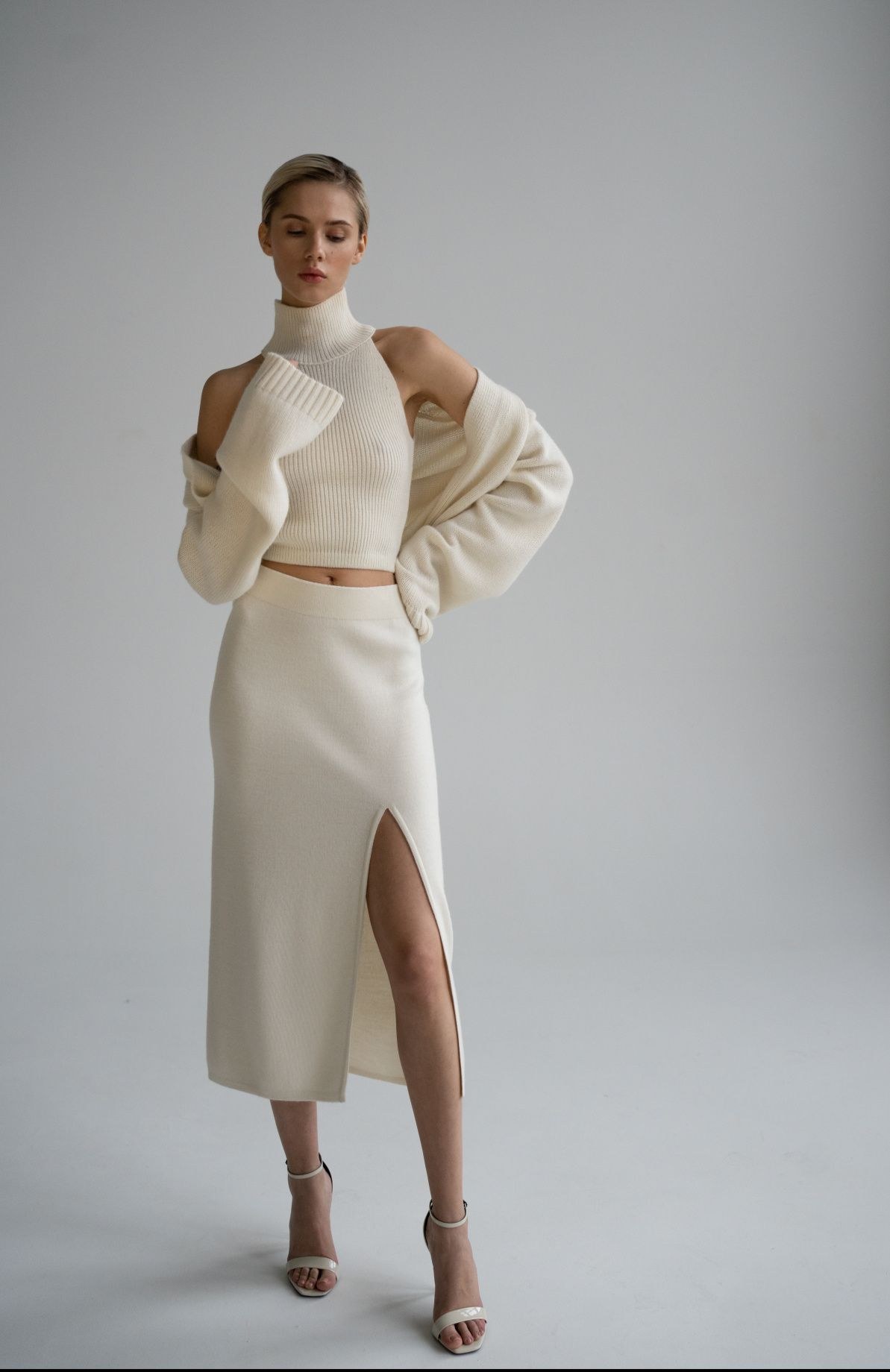 Cardigan knitted Australian merino - фото 2